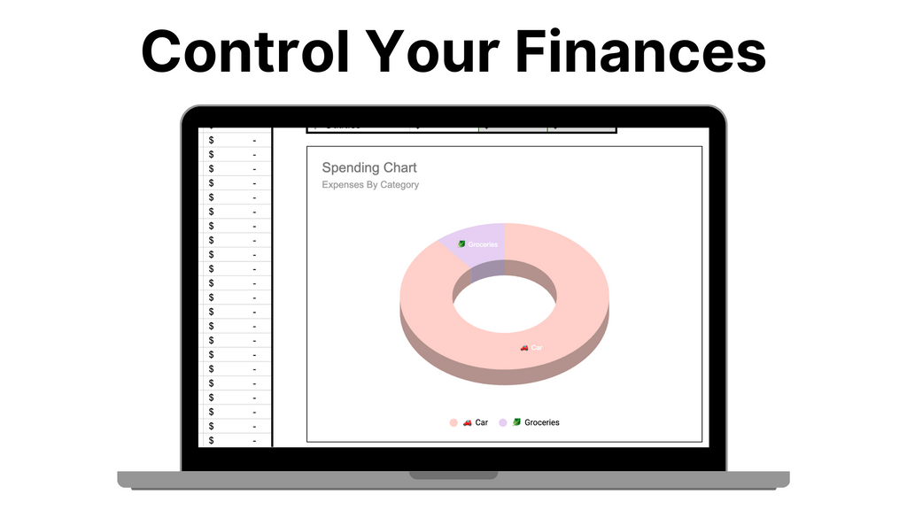 🌎 - All In One Finance Tracker (Net Worth, Brokerage, Stocks, Shared Expenses, and Budget Template)